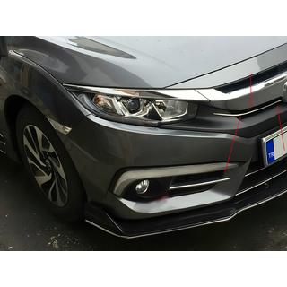 Накладки на решітку (2 шт, нерж.) фото 1