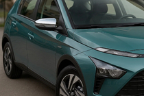 Hyundai Bayon 2021- рр. Накладки на дзеркала (2 шт., нерж.) фото 1