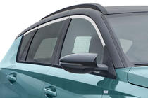 Верхня окантавка вікон (6 шт, нерж) фото 1