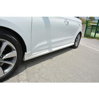 Пороги Meliset (під фарбування) Hyundai I-20 2014-2020 рр. фото 1