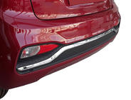 Накладка на торець бампера 2018-2020 (нерж) фото 1