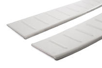 Hyundai I-20 2020- рр. Накладки на задній бампер OmsaLine (нерж) фото 3