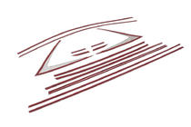 Hyundai I-20 2020- рр. Повна окантовка вікон (14 шт., Нерж) фото 4