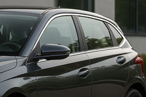 Hyundai I-20 2020- рр. Повна окантовка вікон (14 шт., Нерж) фото 1