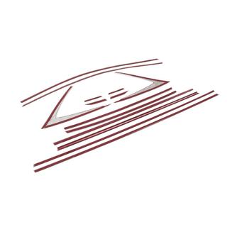 Повна окантовка вікон (14 шт., Нерж) фото 4