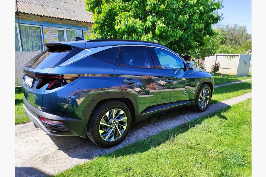Hyundai Tucson NX4 2021- рр. Молдинг дверний (4 шт, нерж) Фото 2