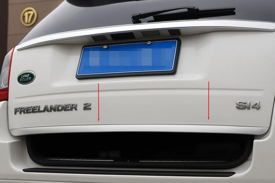 Land Rover Freelander II 2006-2014 рр. Кромка багажника (нерж.) Image
