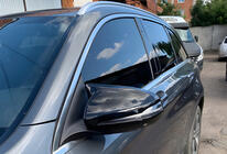 Mercedes S-сlass W222 2013-2020 рр. Накладки на дзеркала AMG-Look (2 шт) фото 2