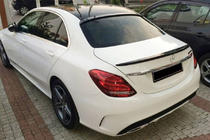 Mercedes C-class W205 2014-2021 рр. Спойлер OmsaLine (під фарбування) фото 1