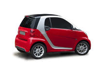 Smart 2007-2014 рр. Хром планка над номером фото 1