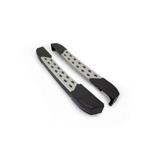 Бокові пороги DOT-Line за колесом (2 шт., Алюм.) Mercedes Sprinter W901/902/903/904/905 1995-2006 рр. фото 3