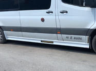 Mercedes Sprinter W907/W910 2018- рр. Комплект порогів (під фарбування) L3 - Long (під тюнінг бампер) фото 3