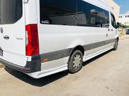 Mercedes Sprinter W907/W910 2018- рр. Комплект порогів (під фарбування) L3 - Long (під тюнінг бампер) фото 1
