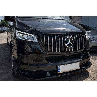 Нижня накладка на передній бампер (під фарбування) фото 2