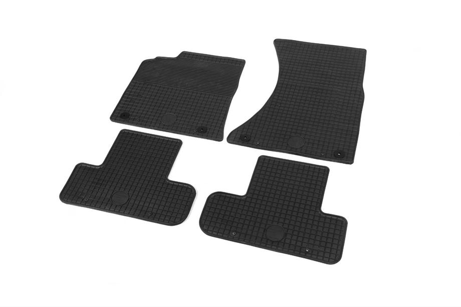 Audi Q5 2008-2017 рр. Гумові килимки (Gumarny Zubri) Фото 2