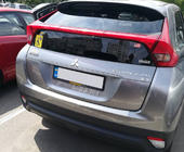 Mitsubishi Eclipse Cross 2017- рр. Накладка на задній бампер (OmsaLine, нерж.) фото 2