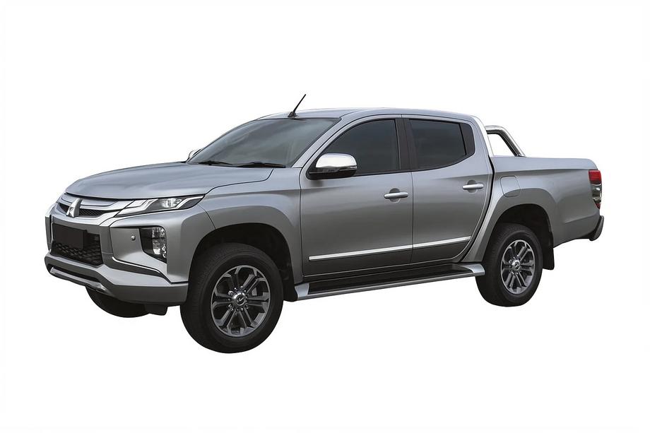 Mitsubishi L200 2015-2024 рр. Молдинг дверні (4 шт, нерж) Image