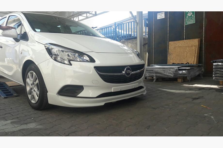 Opel Corsa E 2015-2019 рр. Передня нижня накладка (під фарбування) Image