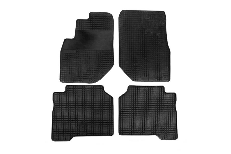 Hyundai Terracan 2001-2007 рр. Гумові килимки (4 шт, OEM) Фото 1
