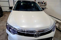 Toyota Camry 2011-2018 рр. Накладки на дзеркала BMW-Style (2 шт) фото 2