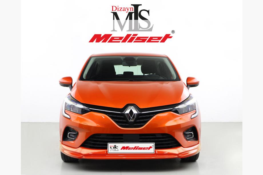 Renault Clio V 2019- рр. Накладка на передній бампер (під фарбування) Фото 4