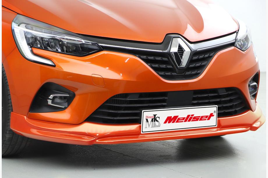 Renault Clio V 2019- рр. Накладка на передній бампер (під фарбування) Image