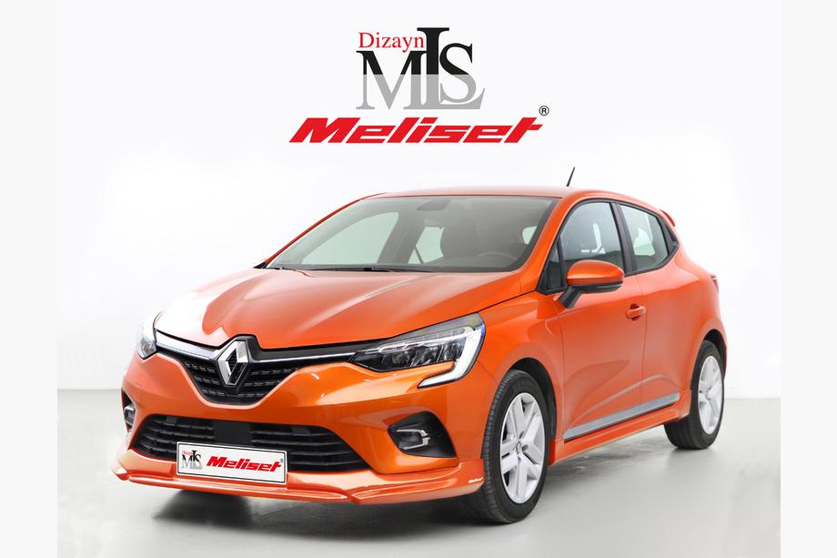 Renault Clio V 2019- рр. Накладка на передній бампер (під фарбування) Фото 5