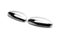 Renault Clio V 2019- рр. Накладки на дзеркала (2 шт, нерж.) фото 3