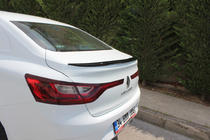 Renault Megane IV 2016-2025 рр. Спойлер Meliset (під фарбування) фото 2