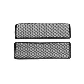 Килимки на пороги (2 шт, EVA, сірі) Renault Master 2011-2023 рр. фото 1