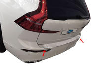 Volvo XC60 2017- рр. Накладка на задній бампер (нерж.) фото 1