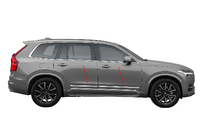 Volvo XC90 2015- рр. Молдинги на двері (4 шт, нерж.) фото 1