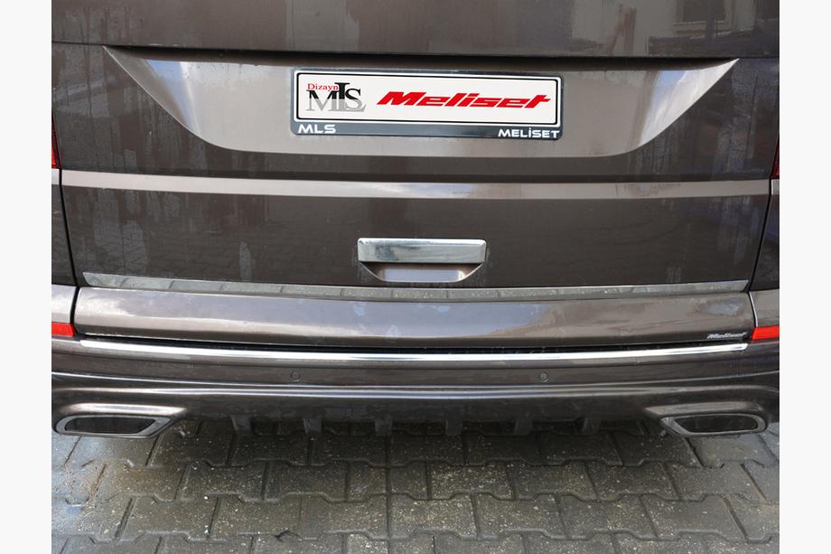 Volkswagen T6 2015-2024 рр. Пластикова накладка на багажник (під фарбування) Фото 2