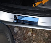 Ford Focus III 2011-2017 рр. Накладки на пороги Carmos V2 (4 шт., нерж.) фото 4