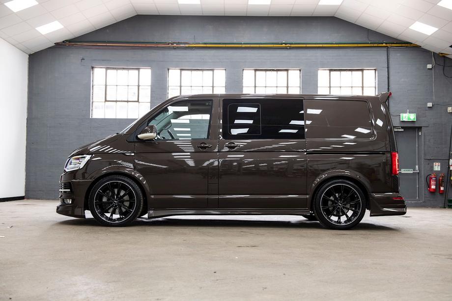 Volkswagen T5 2010-2015 рр. Бокові пороги ABT Original (коротка база) Фото 2