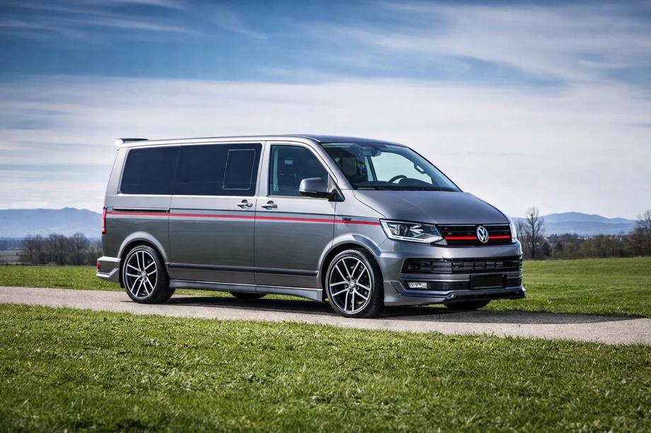 Volkswagen T5 2010-2015 рр. Бокові пороги ABT Original (коротка база) Фото 3