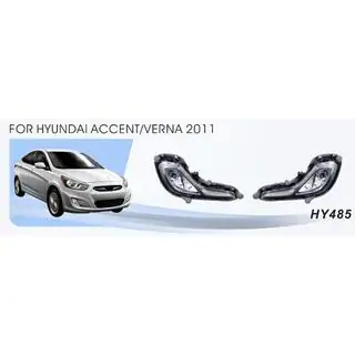 Противотуманки (галогенні) Hyundai Accent 2011-2017 рр.