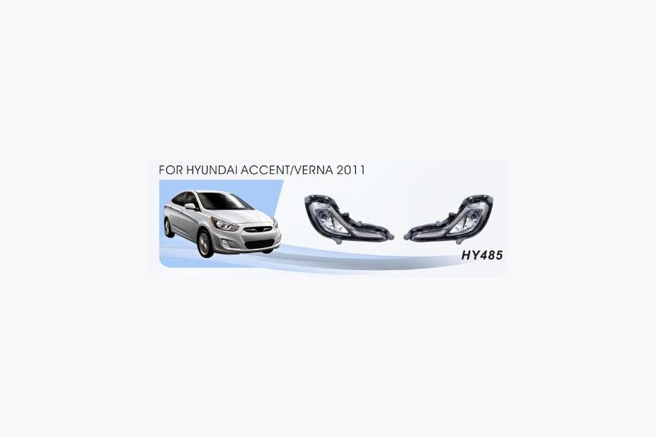 Hyundai Accent 2011-2017 рр. Противотуманки (галогенні) Image