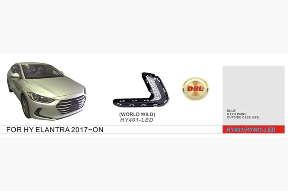 Hyundai Elantra (AD) 2015-2020 рр. Противотуманки (галогенні) Image