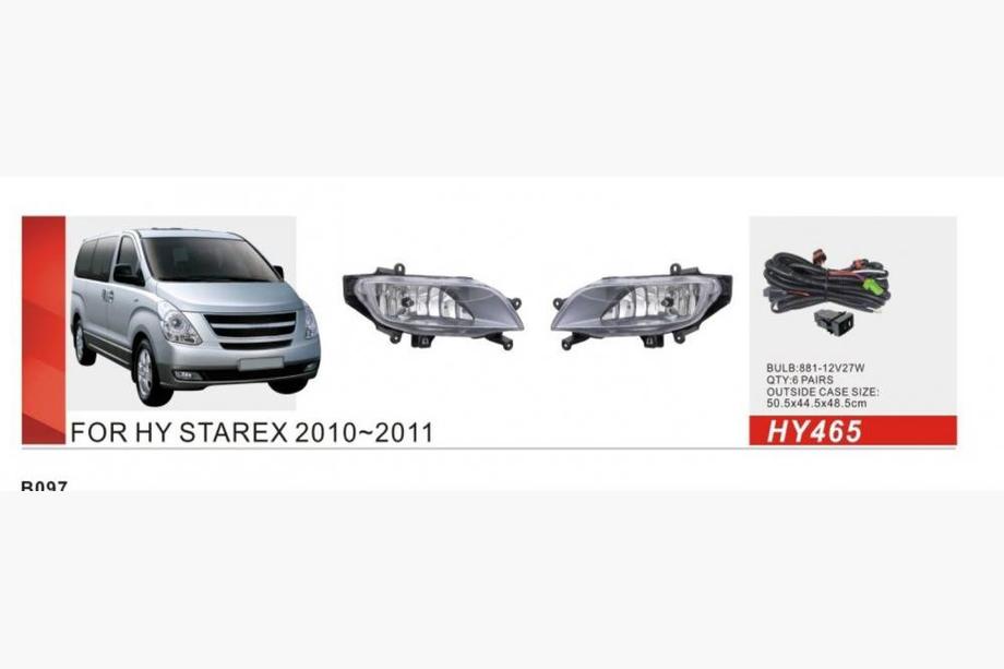 Hyundai H300, H1, Starex 2008-2020 рр. Противотуманки (галогенні) Image