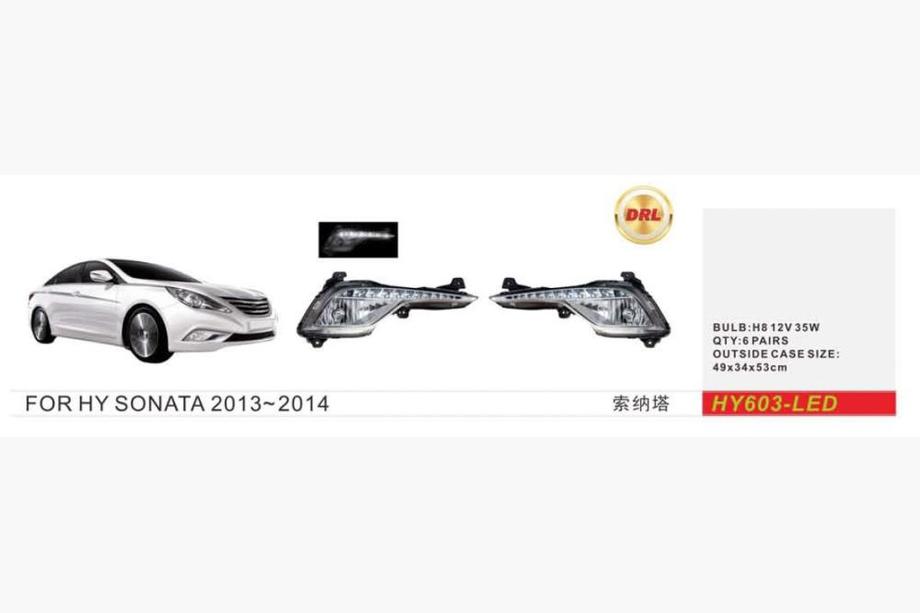 Hyundai Elantra (MD/UD) 2011-2015 рр. Противотуманки (LED) Image