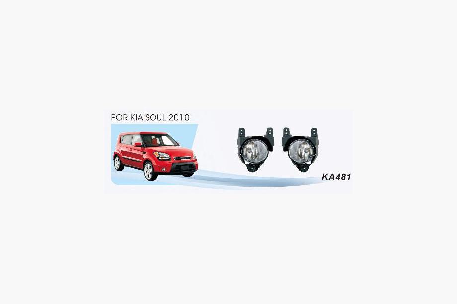 Kia Soul I 2008-2013 рр. Противотуманки 08-11 (галогенні) Image