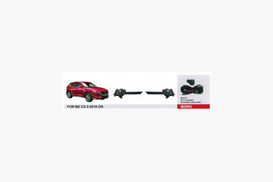 Mazda CX-5 2017-2025 рр. Противотуманки (2 шт, LED) Image