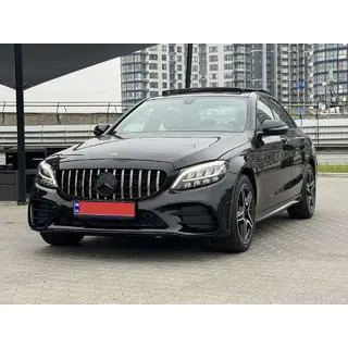 Передній бампер в зборі (AMG Line 2018-2021)