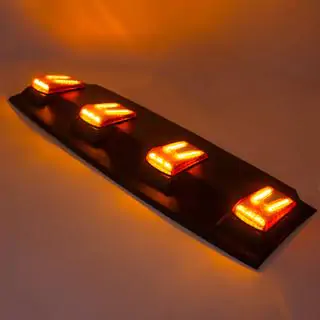 Козирьок лобовога скла V2 (LED) фото 2