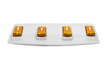 Козирьок лобовога скла V2 (LED) фото 6