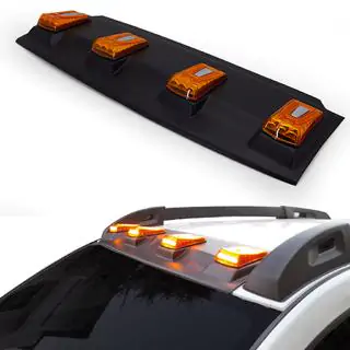 Козирьок лобовога скла V2 (LED) фото 1