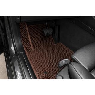 Килимки EVA (коричневі) BMW 3 серія E46 1998-2006 рр. фото 1