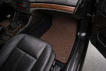 BMW 5 серія E39 1996-2003 рр. Килимки EVA (коричневі) фото 2
