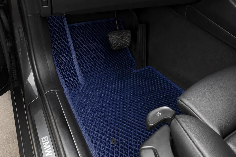 BMW 3 серія E46 1998-2006 рр. Килимки EVA (сині) Image